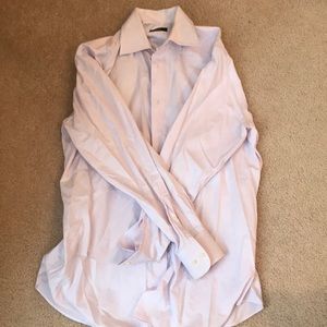 Hugo Boss pink men’s dress shirt
